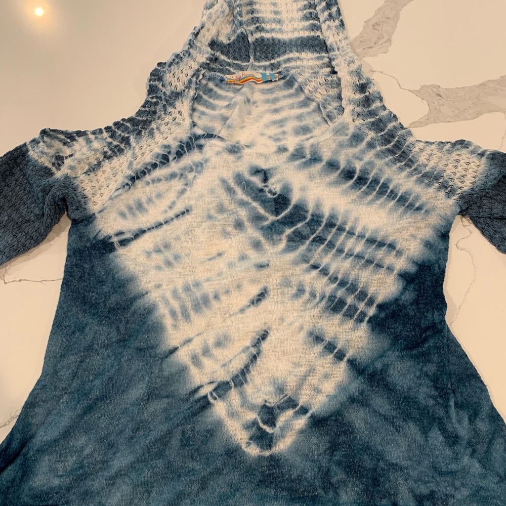 Girls Vintage Havana Tie Dye Top